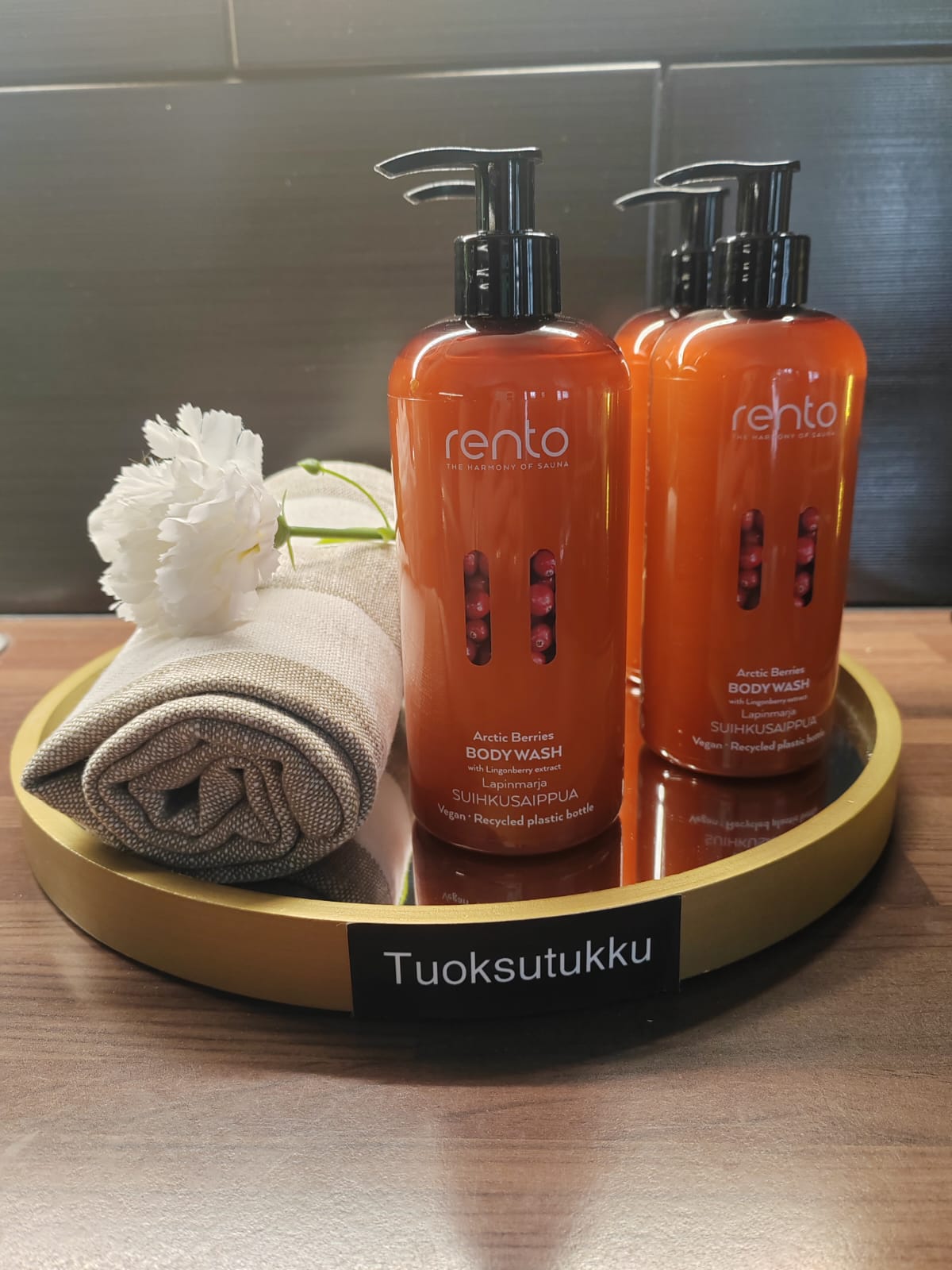 Tuoksutukun Lapinmarja suihkusaippua 400 ml