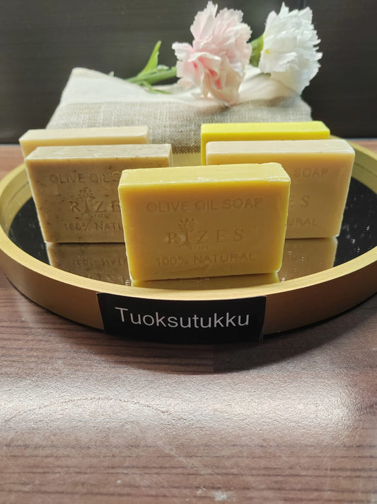 Käsintehty ihana Argan oliiviöljysaippua – iso koko 100 g