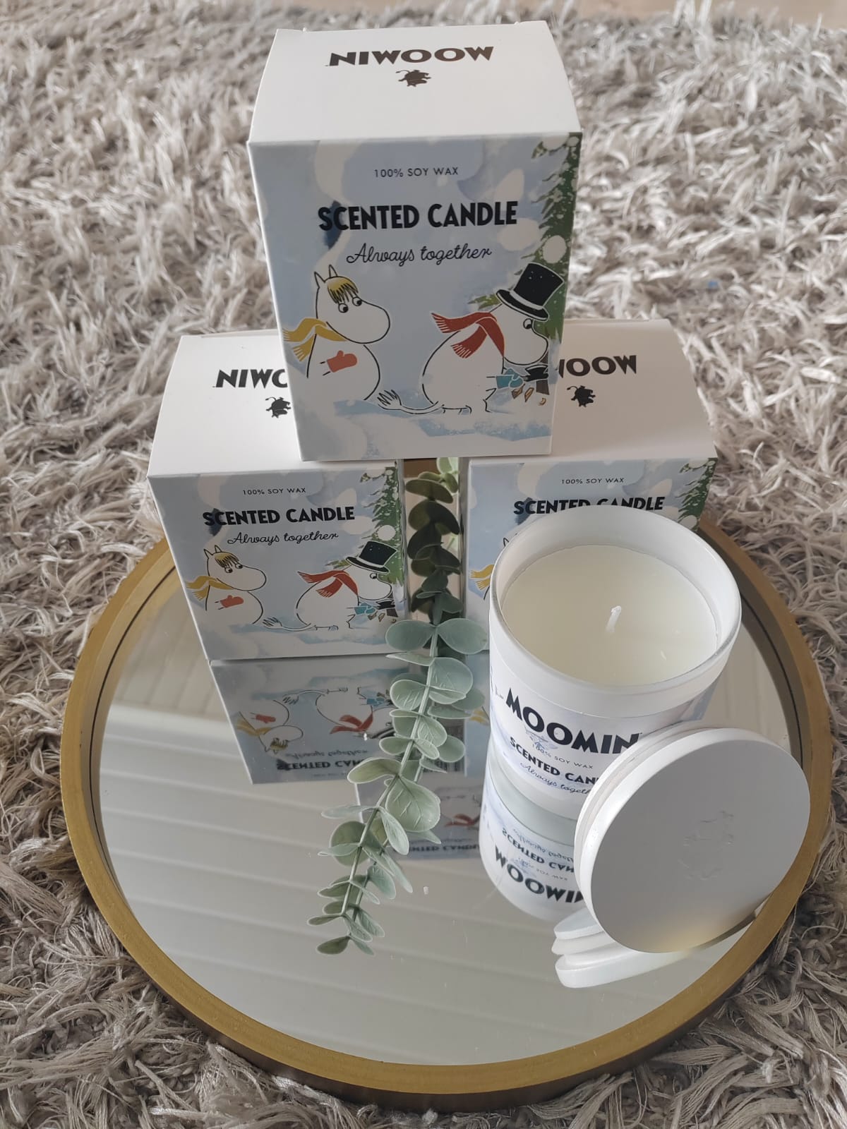 Moomin XL-95mm Earl grey