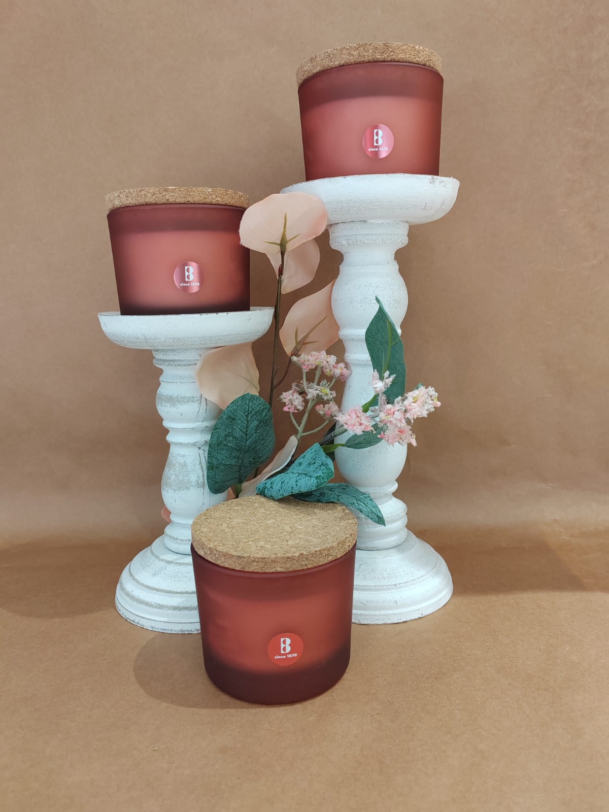 Pinkki ihana Kukkaisa XL- 70mm