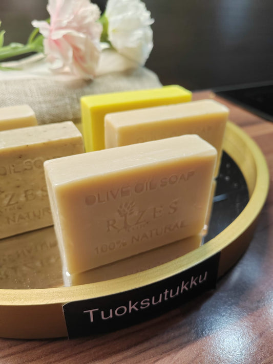 Käsintehty ihana Aloe Vera oliiviöljysaippua – iso koko 100 g