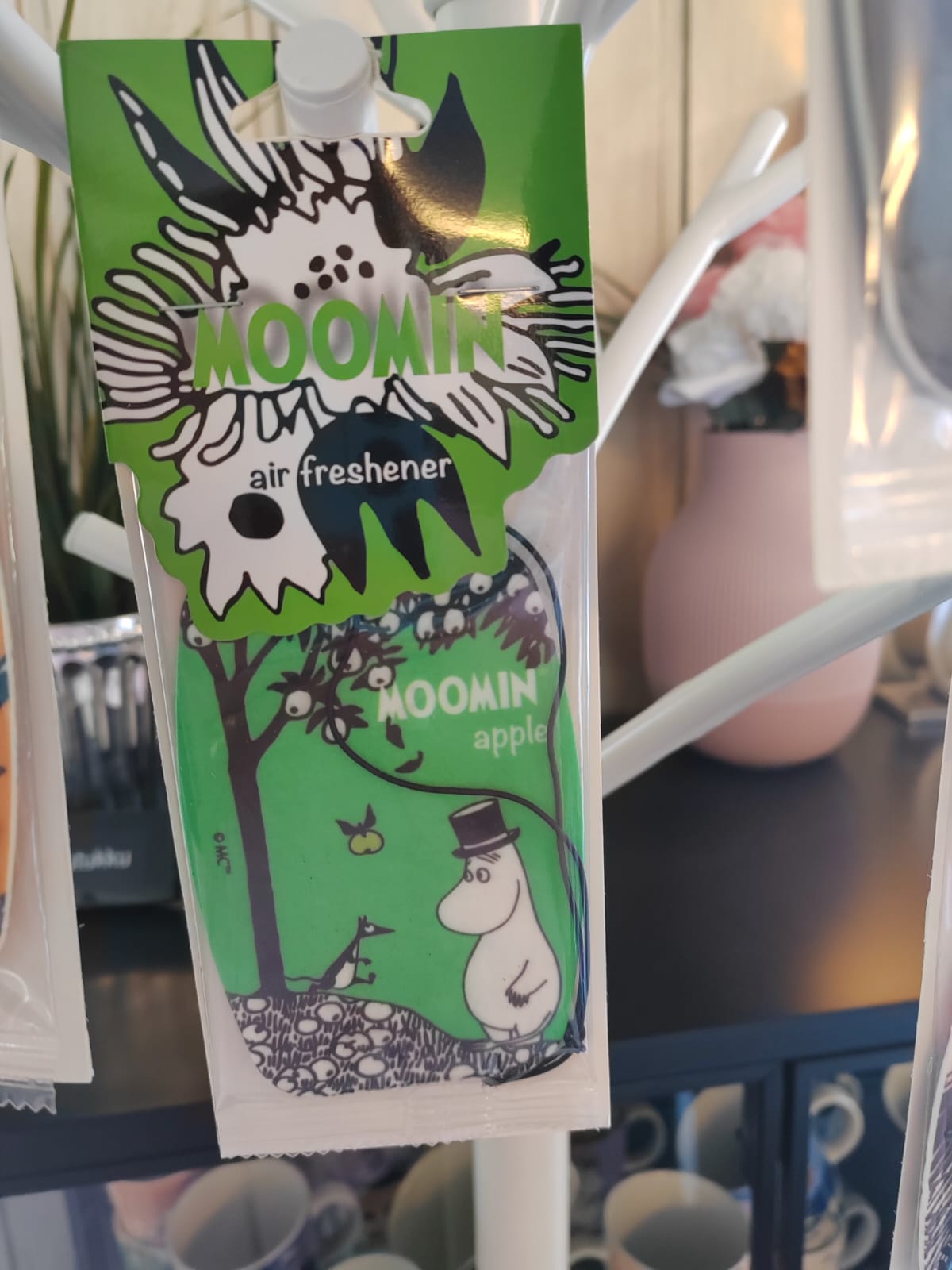 Moomin Ilmanraikastin Muumipappa Omena