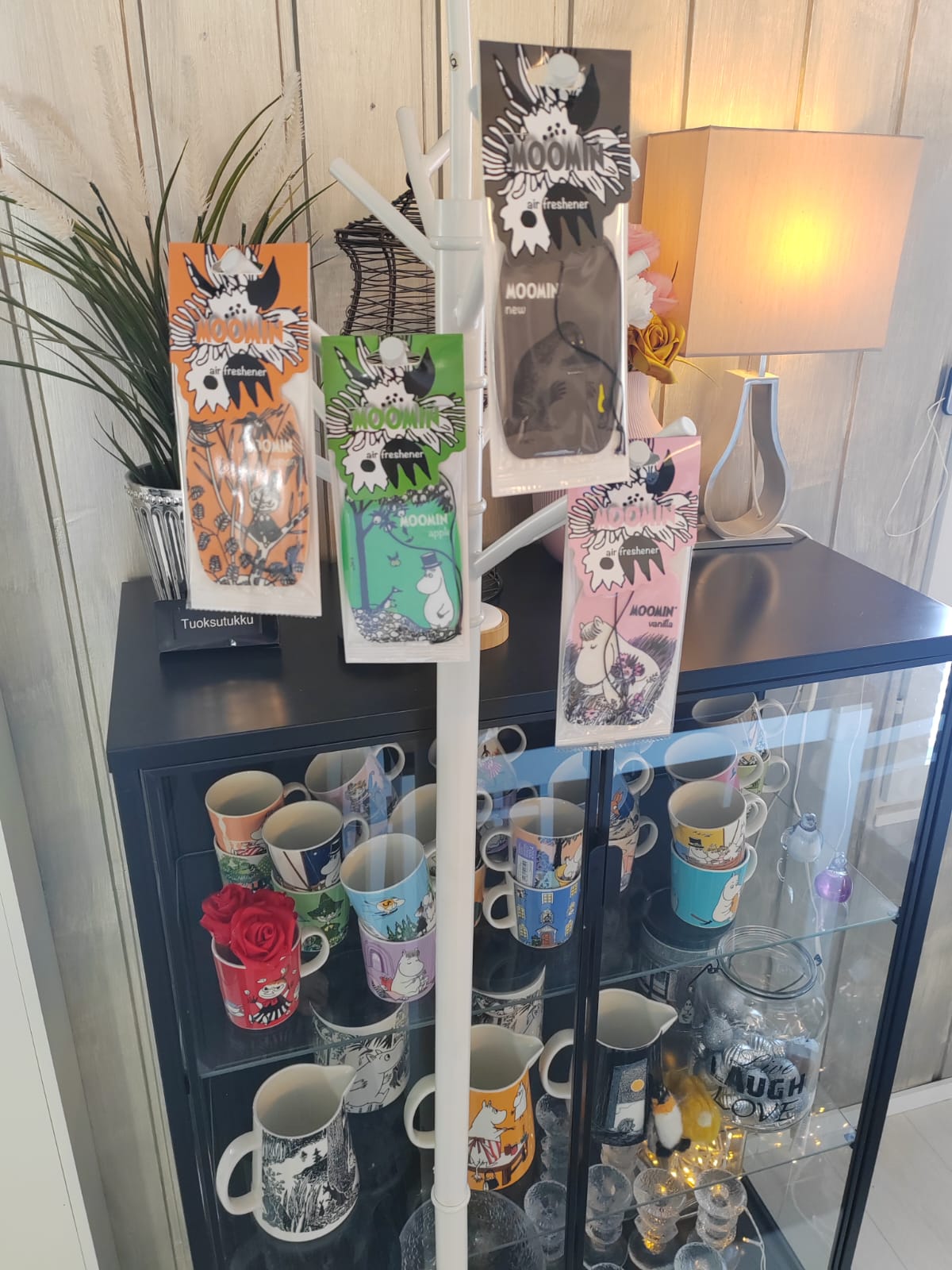 Moomin Ilmanraikastin Muumipappa Omena