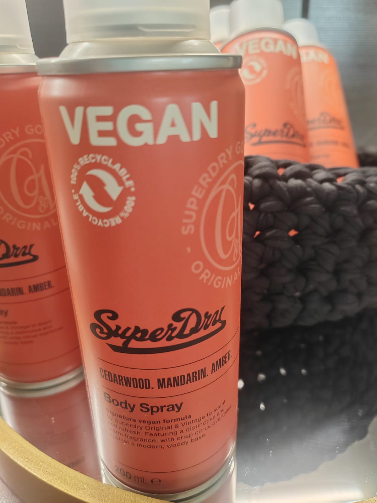 Superdry vartalosuihke Original Amber – 200 ml