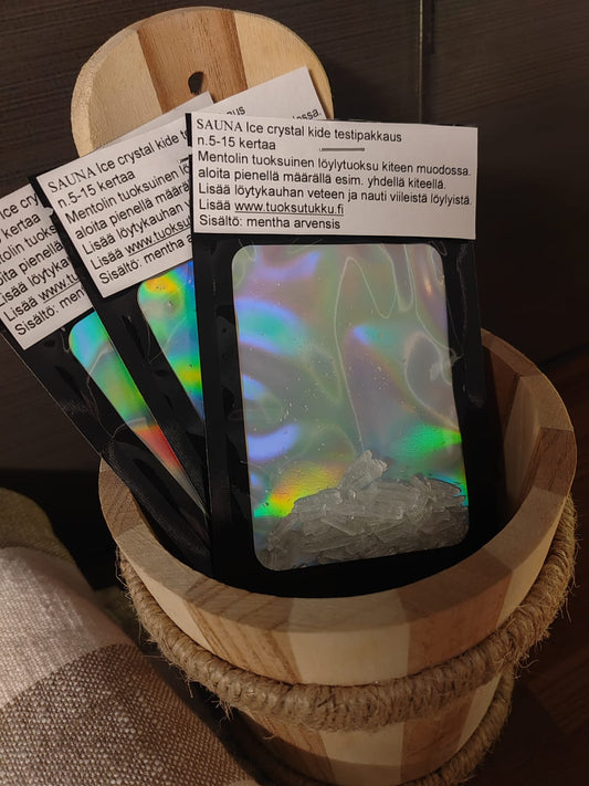 Huippuraikas uutuus Ice Crystal kide testeri 5–15 käyttökertaa
