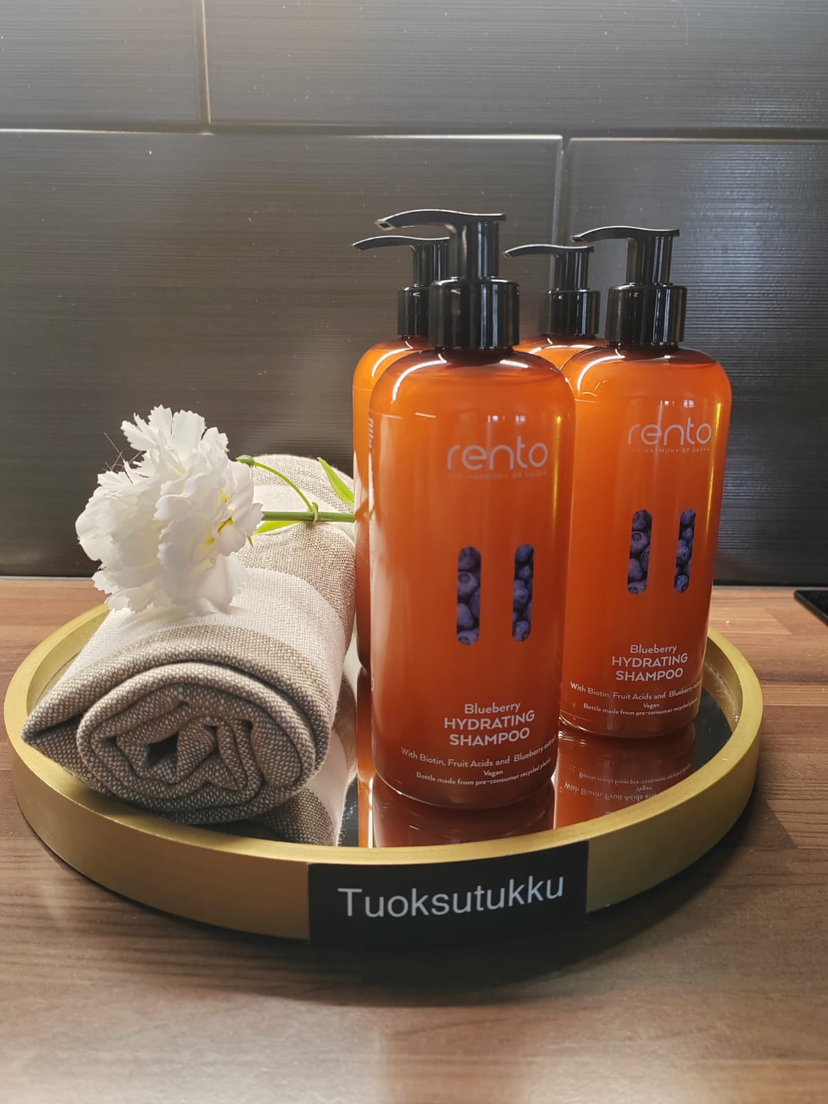 Tuoksutukun Mustikka kosteuttava shampoo 400 ml