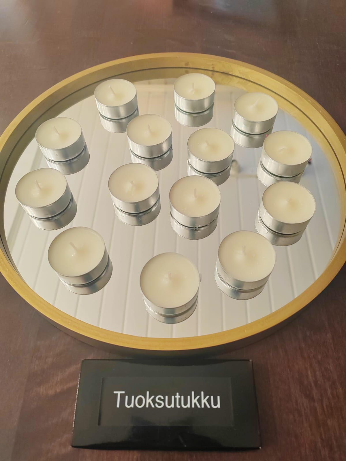 Tuoksutukun tuikku lämpökynttilä 18kpl vanilja