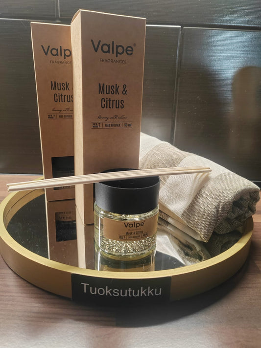 Tuoksutukun raikas Huonetuoksu Musk & Citrus 50 ml