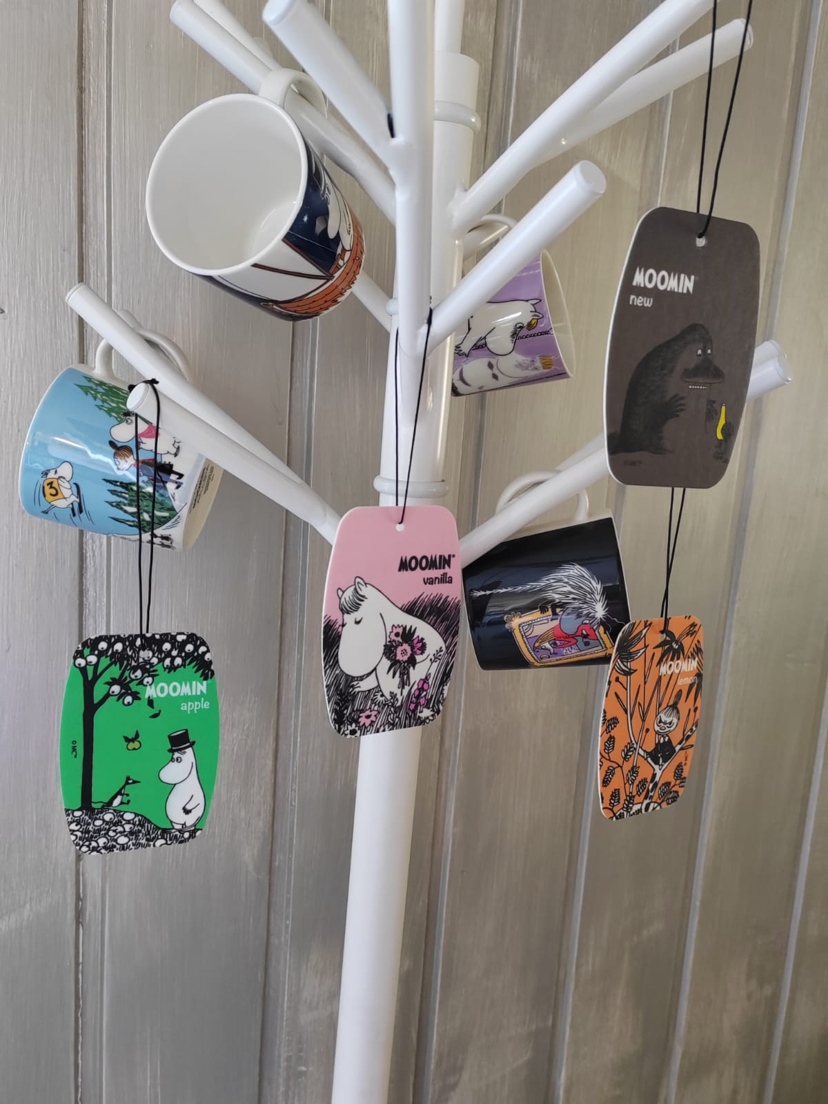 Moomin Ilmanraikastin Muumipappa Omena