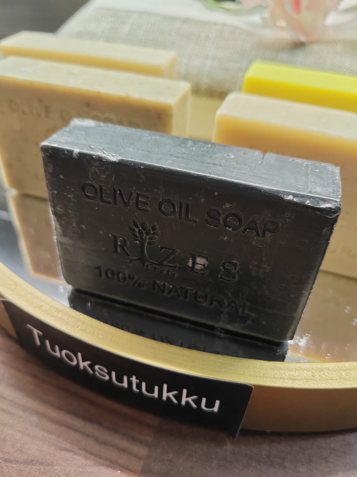 Käsintehty ihana Vulkaaninen oliiviöljysaippua – iso koko 100 g