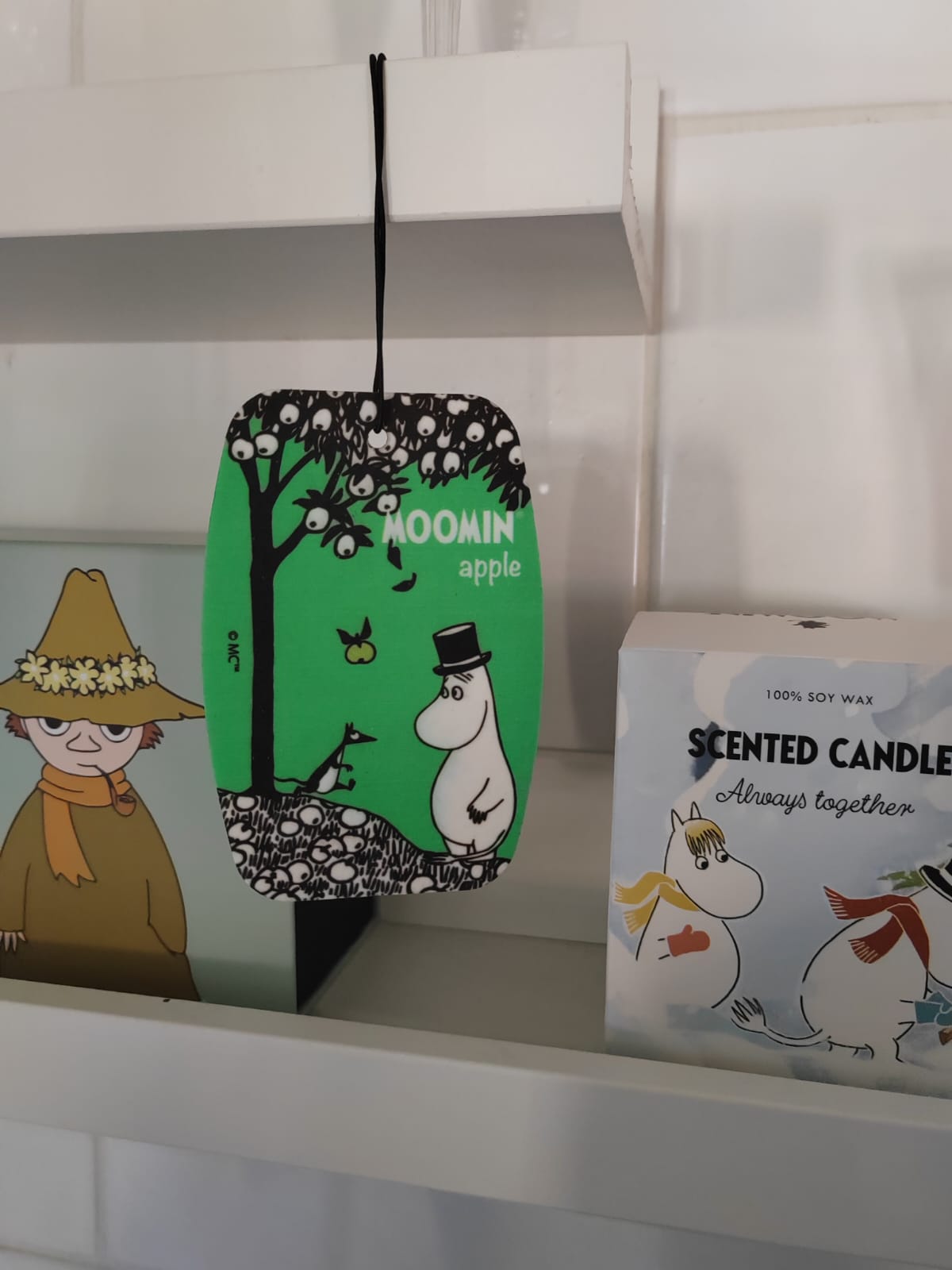 Moomin Ilmanraikastin Muumipappa Omena
