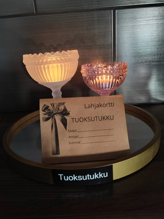Tuoksutukku lahjakortti 20e